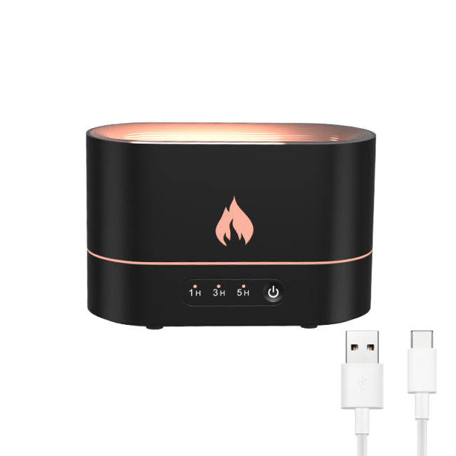 Flame Humidifier Diffuser - Gadgetos.co
