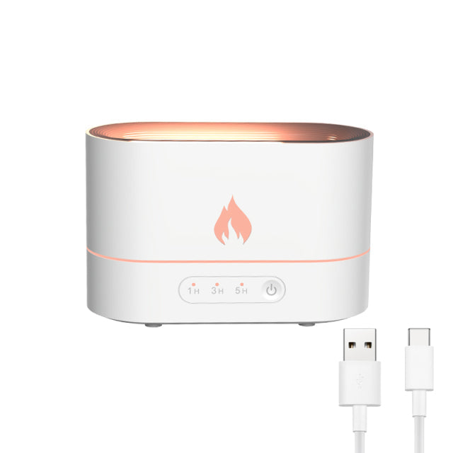 Flame Humidifier Diffuser - Gadgetos.co