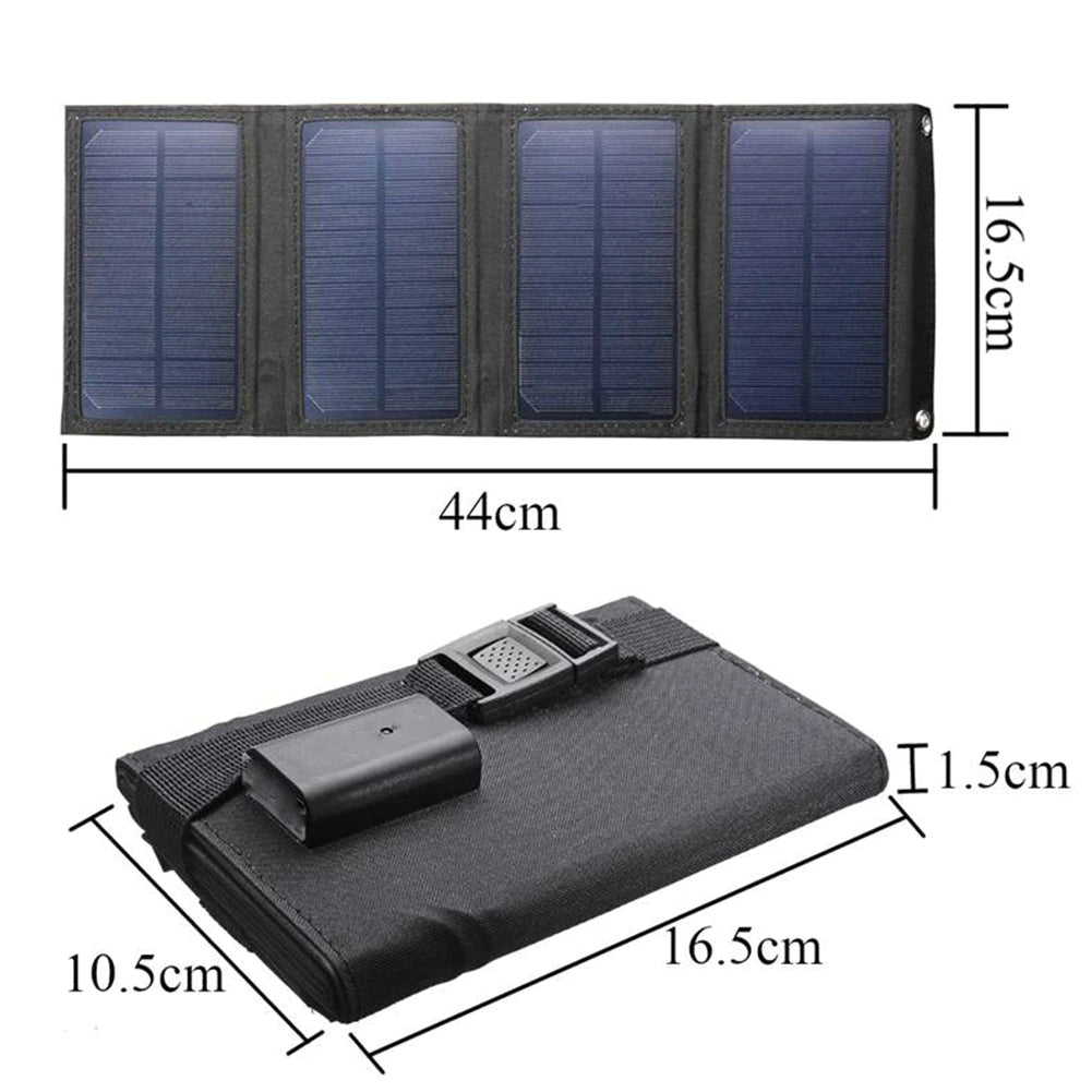 Waterproof 5V Foldable Solar Panel - Gadgetos.co