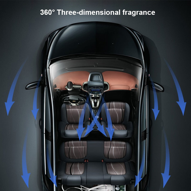 Turntable Car Fragrance - Gadgetos.co
