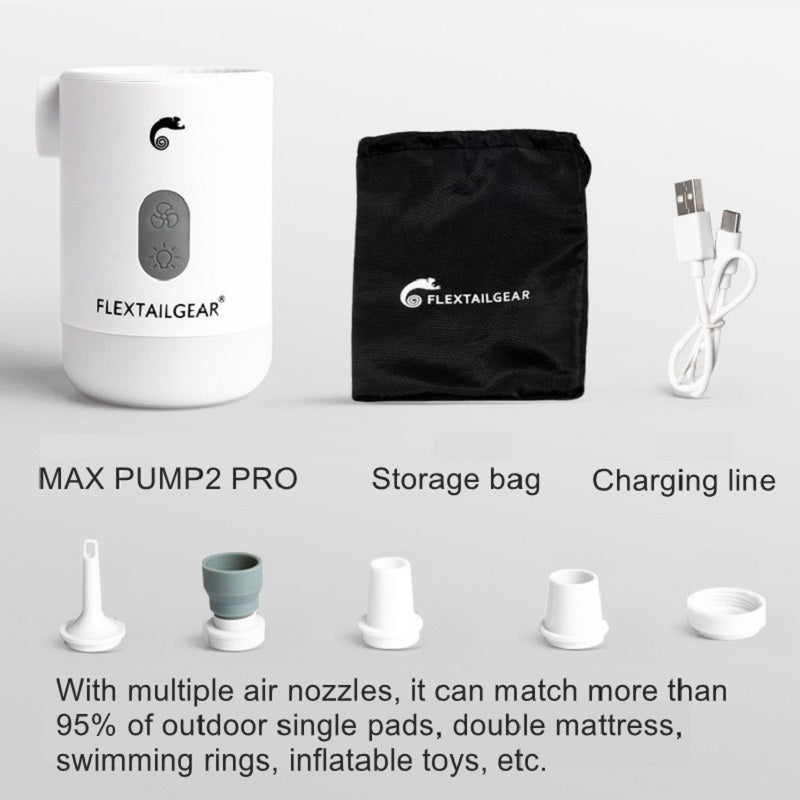 4-in-1 Portable Mini Air Pump - Gadgetos.co