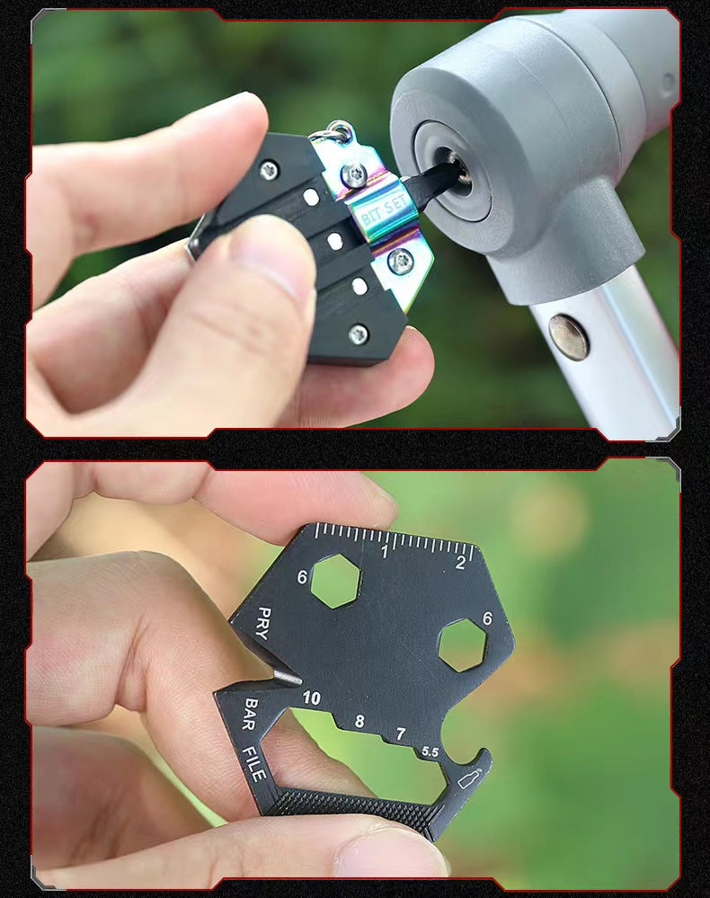 Hexagon Screwdriver Keychain - Gadgetos.co